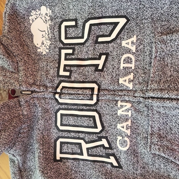 Roots Cabin salt & pepper zip up hoodie - Picture 4 of 4